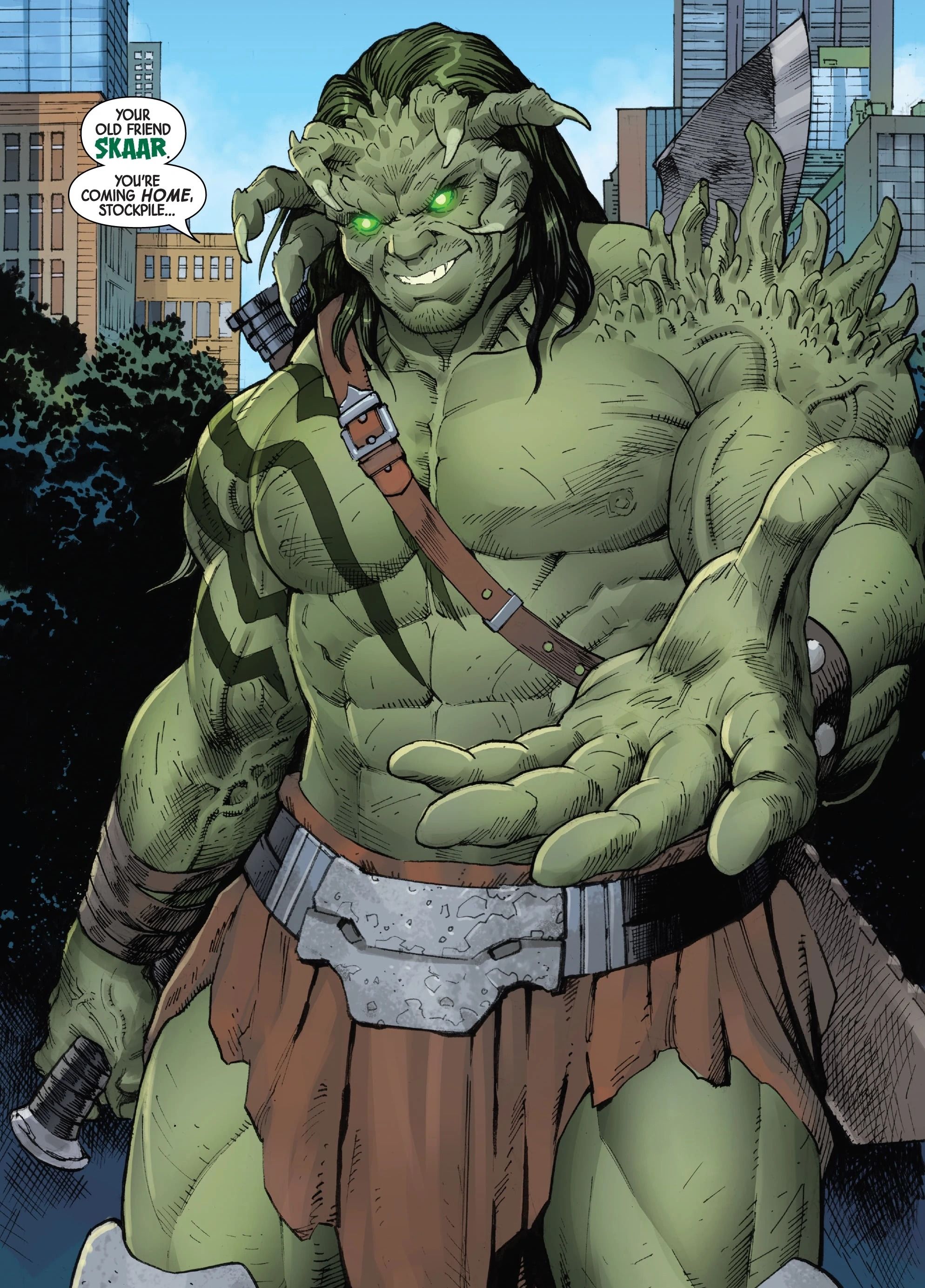 marvel #skaar #filhodohulk #hulk #fy #foryou #sakar #origem