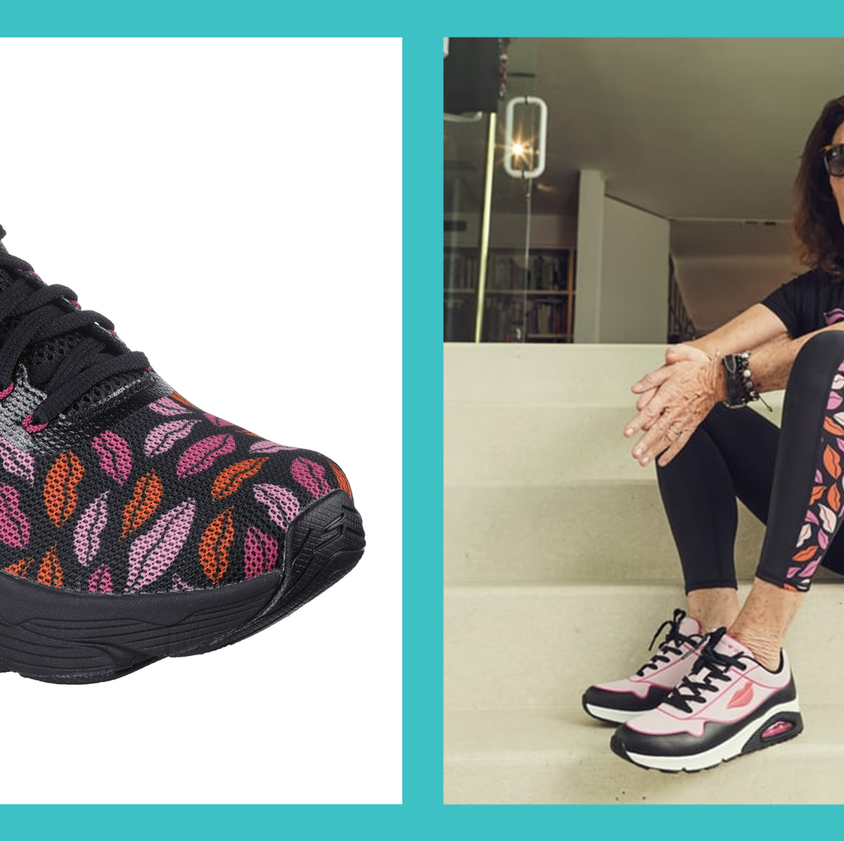 Diane Von Furstenberg Redesigned Our Fave Skechers Walking Shoes