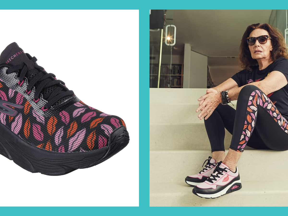 Hoop van Belastingbetaler zitten Diane Von Furstenberg Redesigned Our Fave Skechers Walking Shoes
