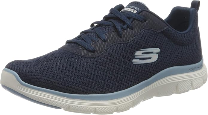 skechers azules comodas