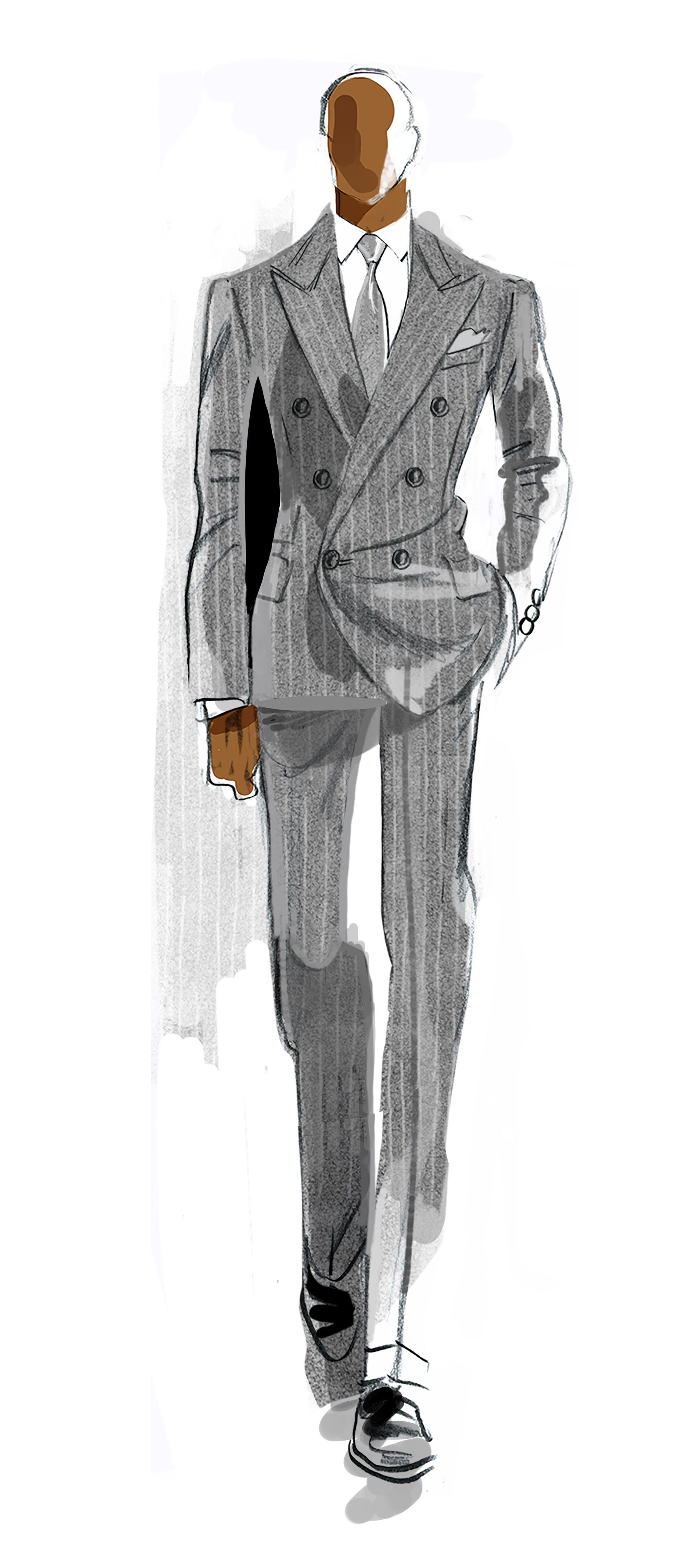 Michael B. Jordan Creed III Custom Looks by Ralph Lauren Hit