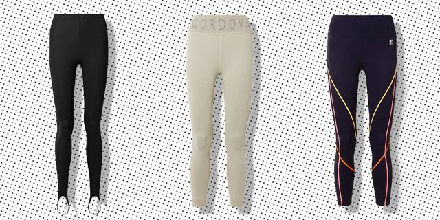 Skims + Thermal ribbed cotton-blend leggings