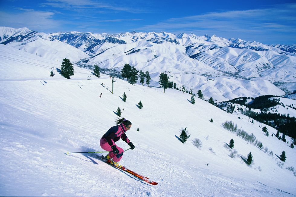 skiing in sun valley