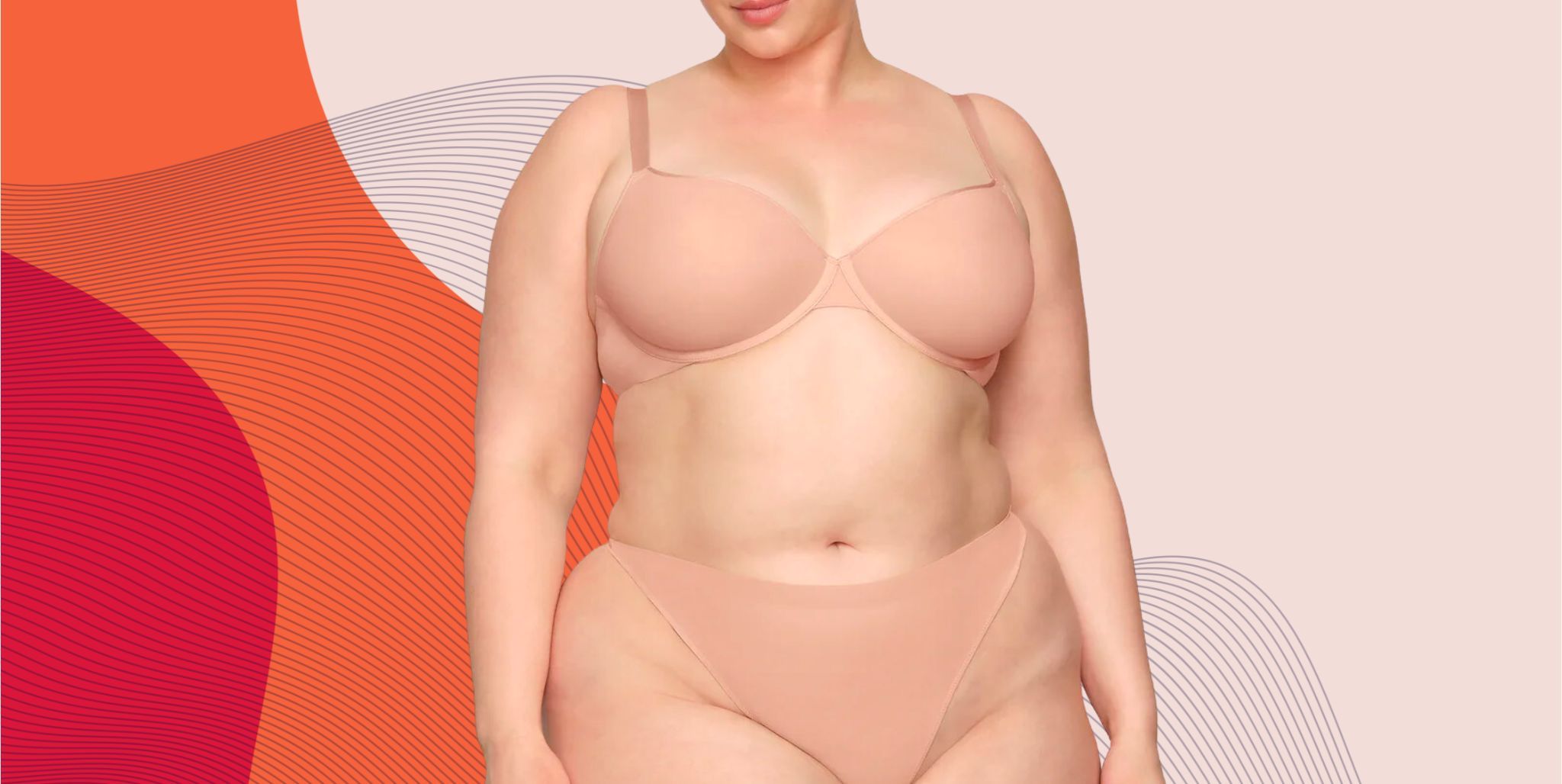 Ultra-thin Big Breasts Back Fat Bra – Okay Trendy