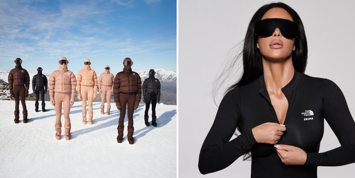 The North Face x SKIMS: stylish performance ready ski gear 2024