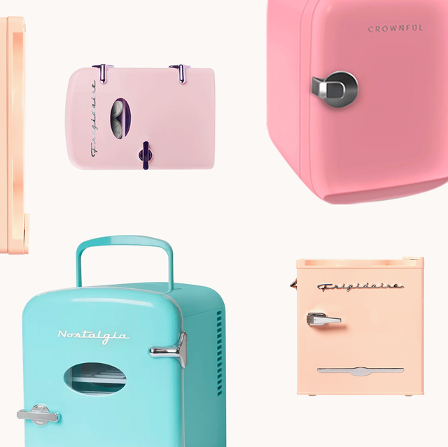 I took my fridge and made it pink - it was simple and only took one product  for its makeover