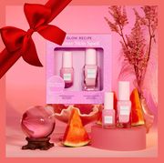 skincare gift set, glossier and kiehl's