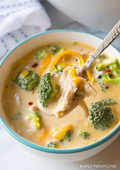 creamy chicken broccoli soup