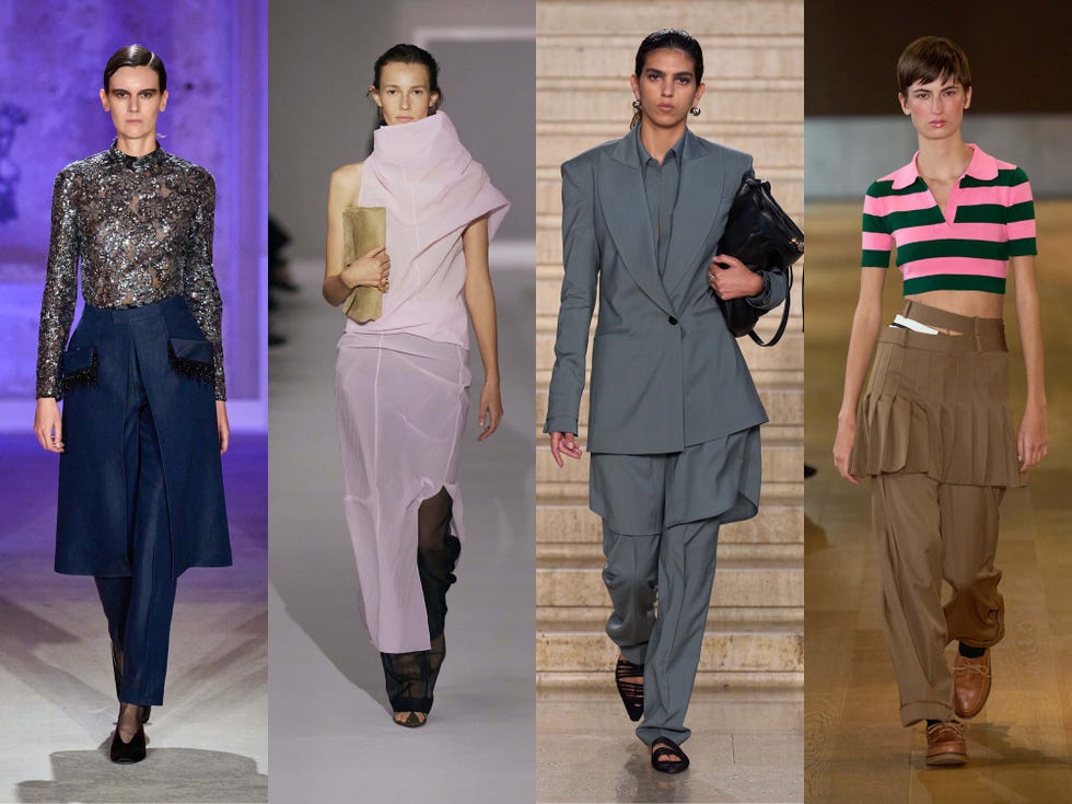 skirted trousers