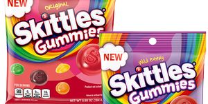 skittles gummies original and wild berry candies