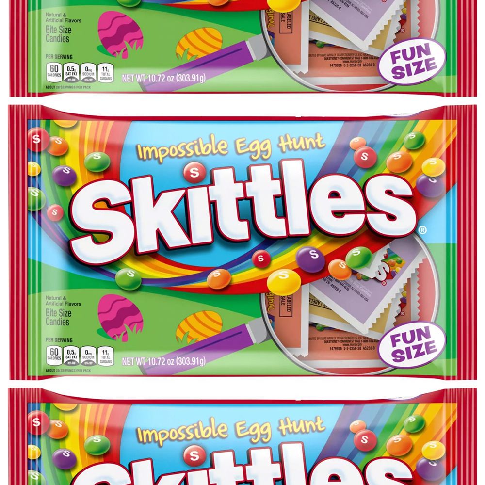 skittles impossible egg hunt easter candy