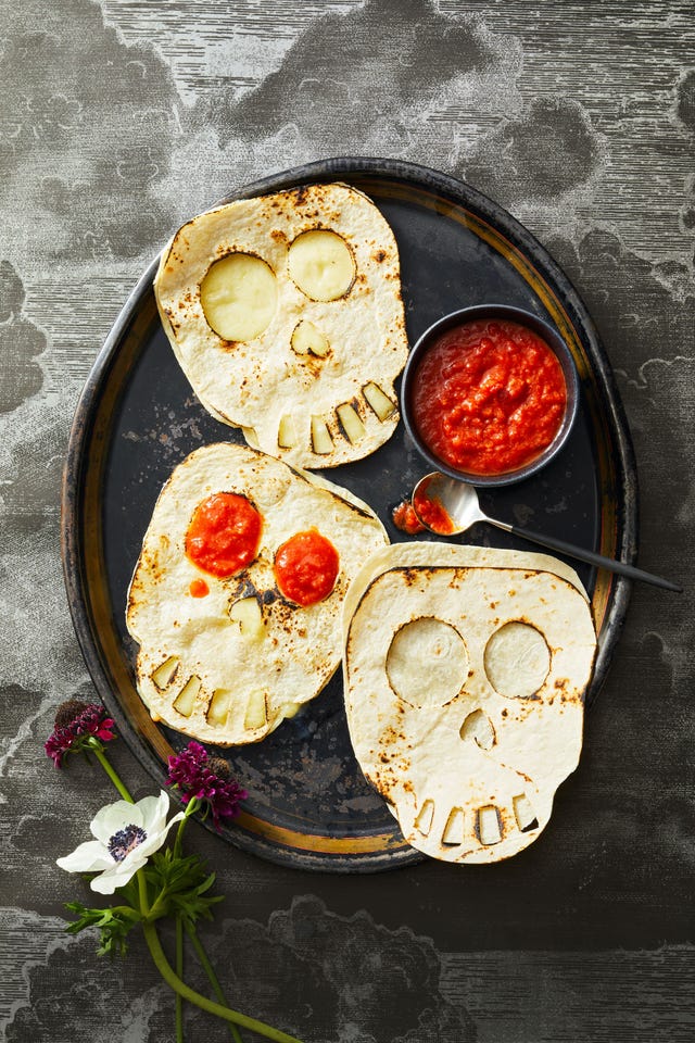 skull pizzadillas