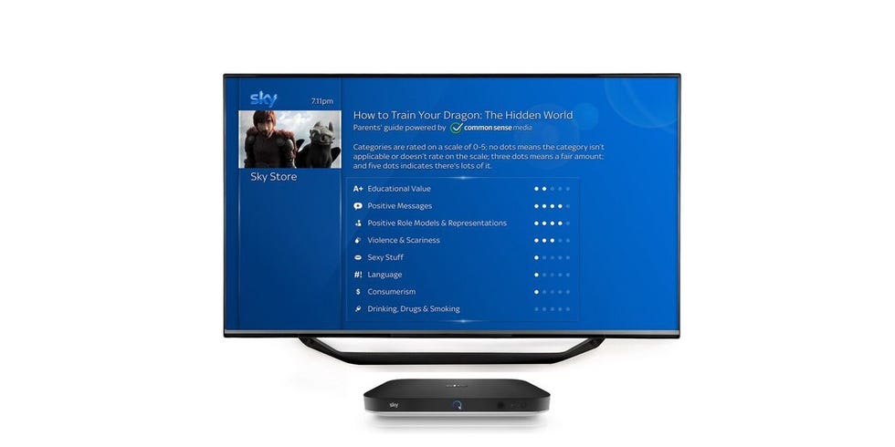 Parents Guide on Sky Q
