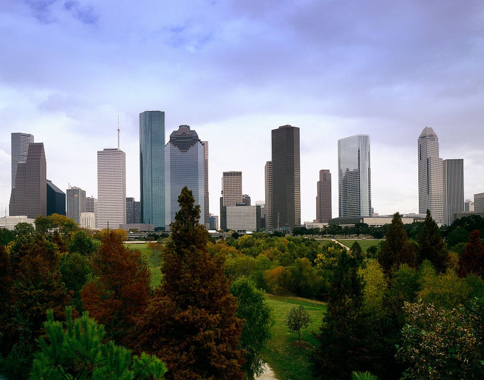 skyline, houston, texas