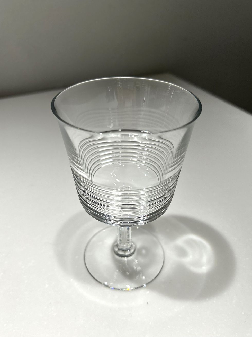 a wine glass saint louis