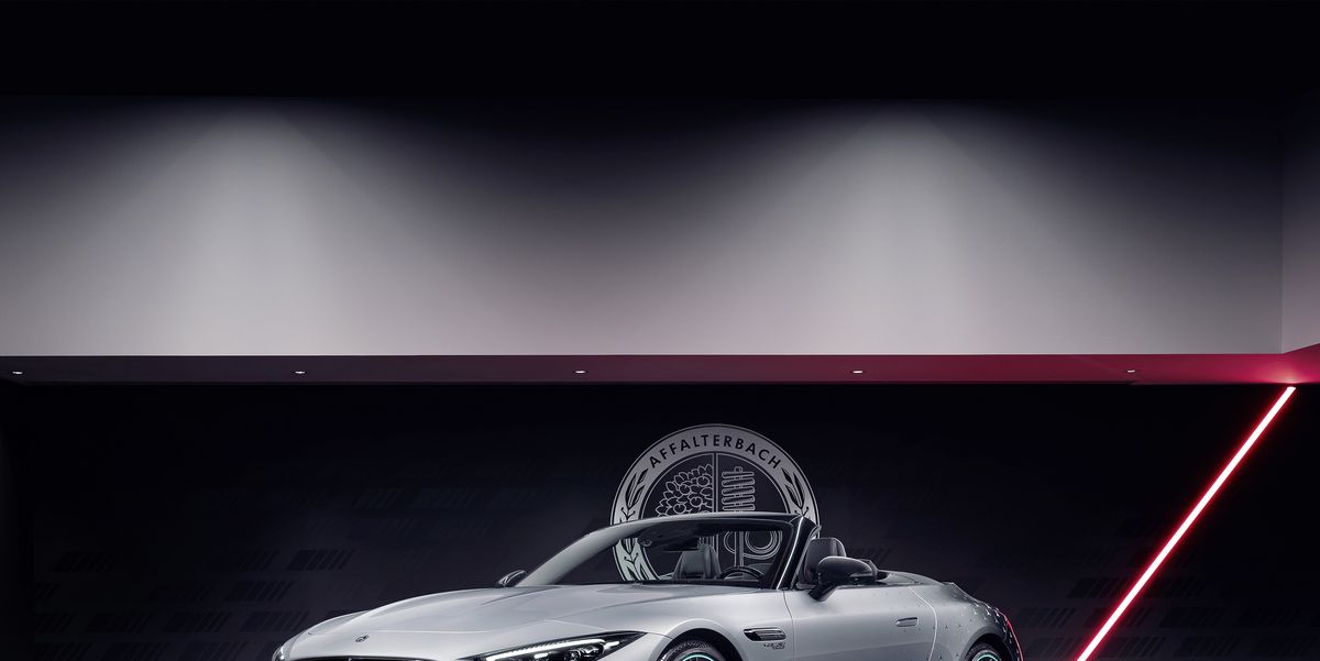 Mercedes-AMG SL63 in Silver Arrows Garb Is Inspired by Formula 1