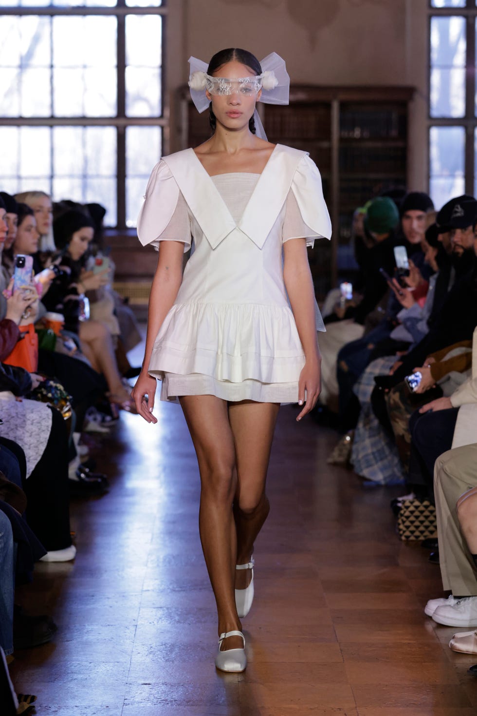 sandy liang fall 2023 show