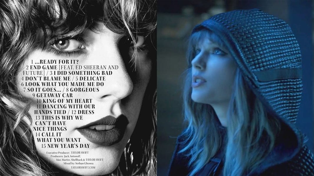 Taylor Swift Reputation Tracklist Released - Who Are Taylor Swift's  Reputation Songs About?