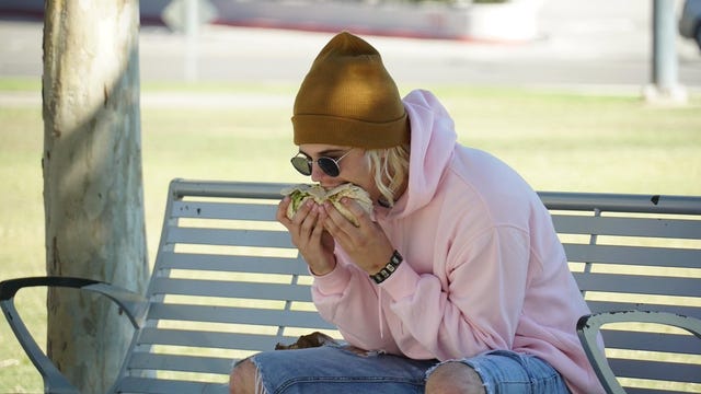 Sitting, Glasses, Headgear, Cap, Eyewear, 