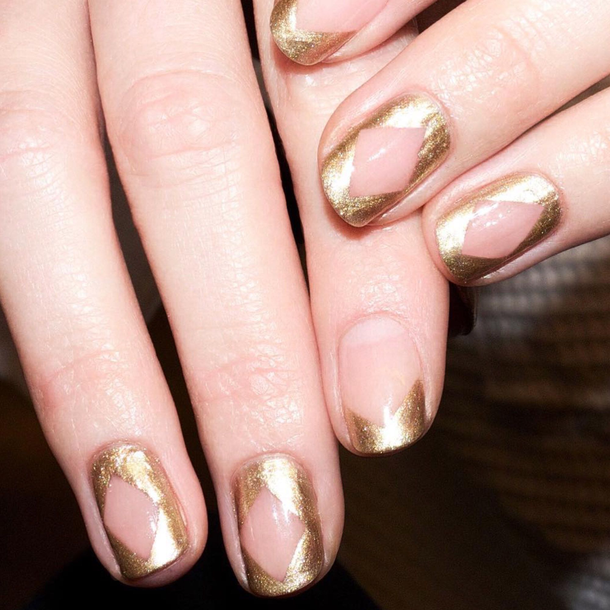 Fancy Spa & Nails - Yes, that's a REAL 14K gold nail. Please bring back the gold  nail trend because I am obsessssssed!! 💎 #FANCYSPA #nailart #nailporn  #nailspro #