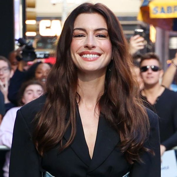 Anne Hathaway Takes the Pantsless Trend to New Heights in the 