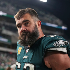 Jason Kelce Breaks Down Crying in New Christmas Video