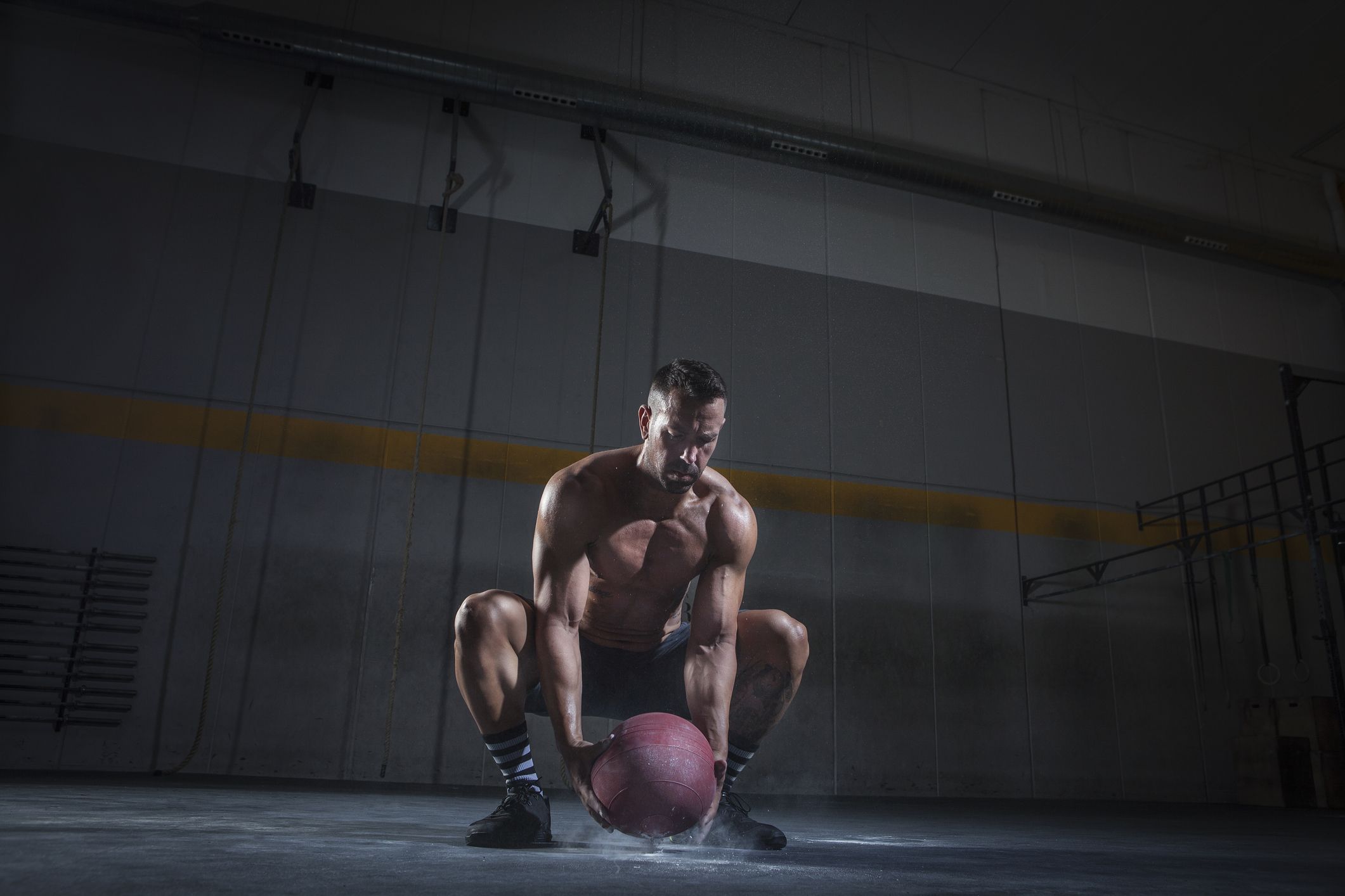 Heavy ball clearance workout