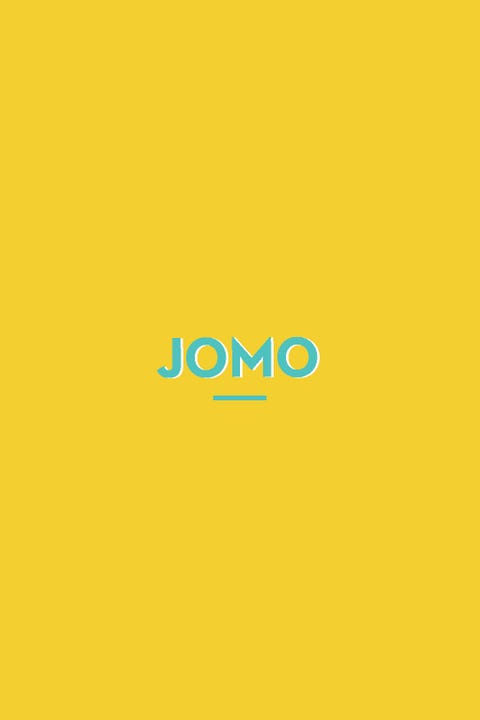 JOMO slang words