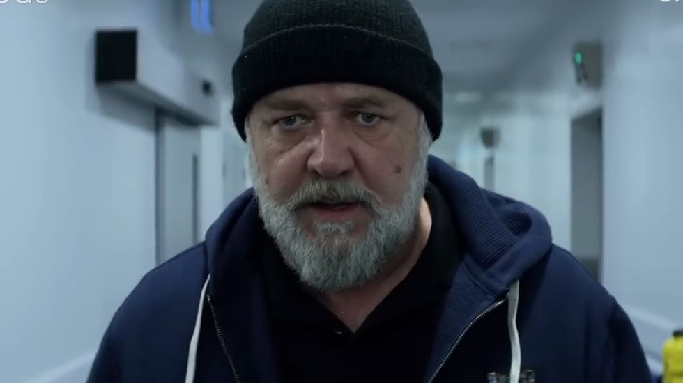 First trailer for Russell Crowe and Karen Gillan’s new movie