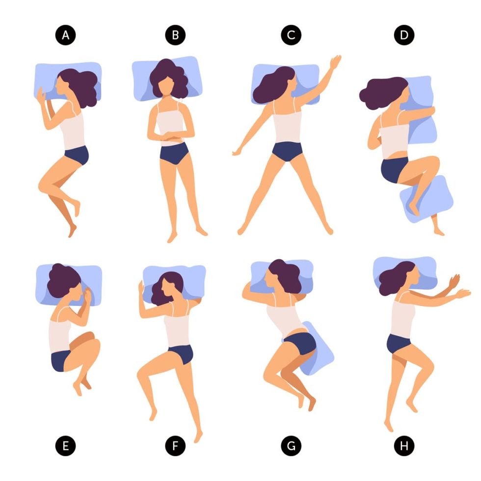 The 5 Sleep Positions that Reveal Your Love!