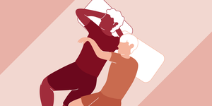 best couples sleeping positions