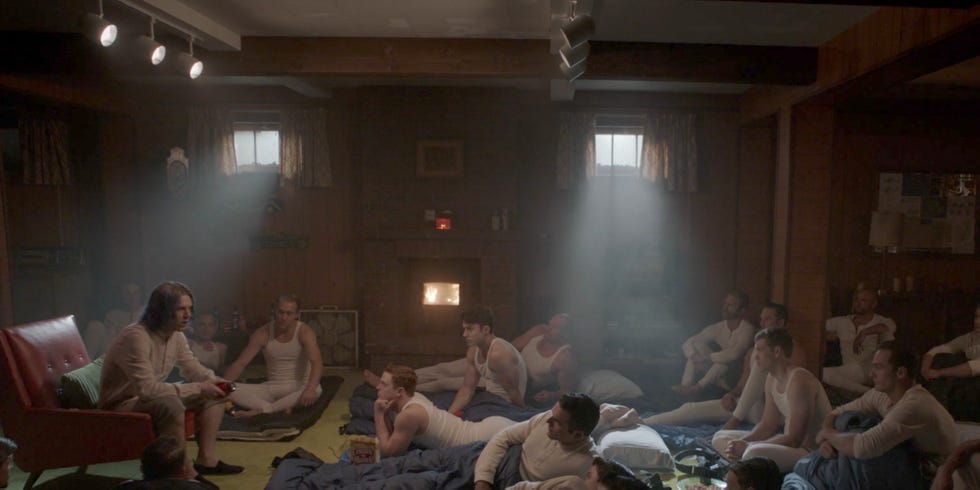 ​​Evan Peters, in American Horror Story: Cult, "Drink the Kool-Aid," Season 7, Episode 9.​​​