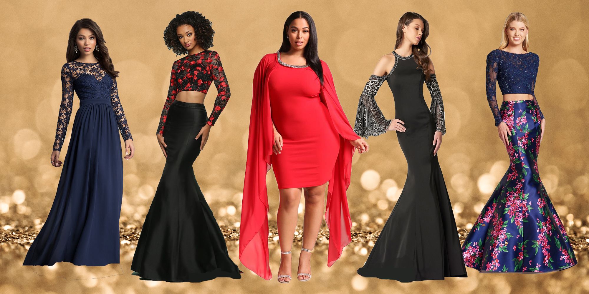 11 Most Elegant Long Sleeve Prom Dresses of 2018 for a Modest Look