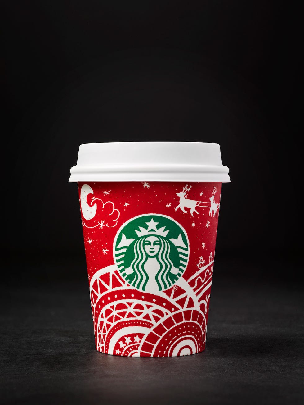 Starbucks' Red Christmas Cups for 2016 Probably Won't Offend Anybody  (Probably)