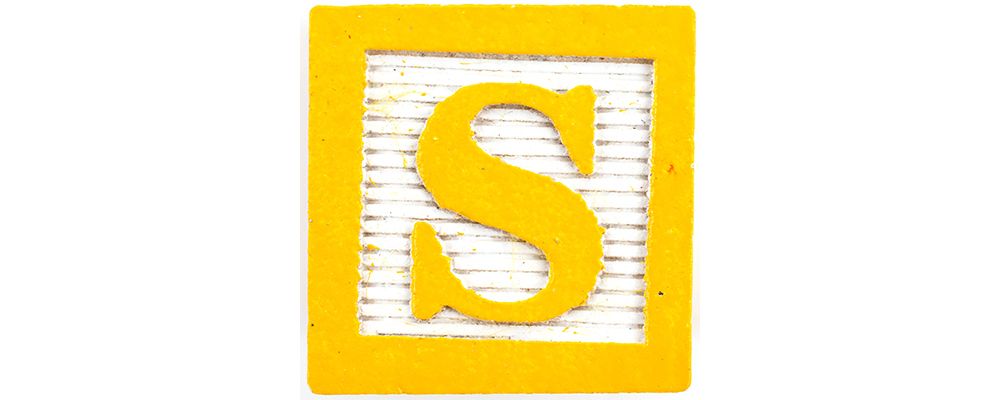 Letter S