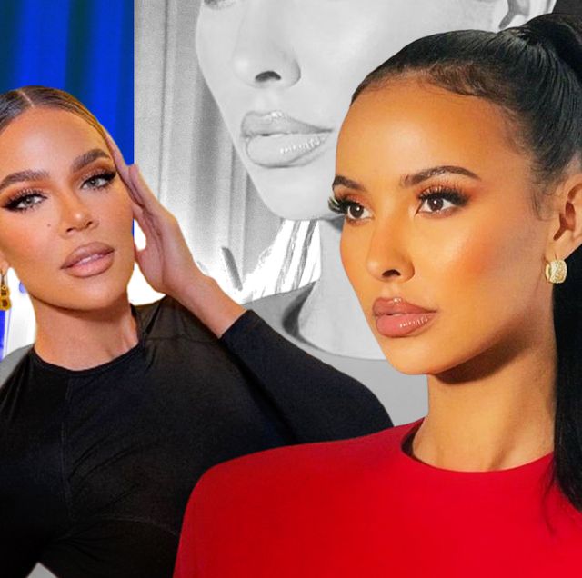 A guide to slicked back hair from Khloé K and Maya Jama's stylist