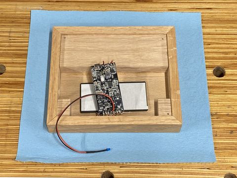diy wireless charger assembly