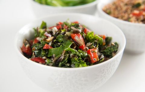 Hearty Veggie & Brown Rice Salad Bowl