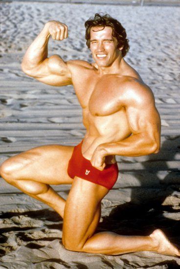 Arnold Schwarzenegger's Son Joseph Baena Recreates Classic Pose