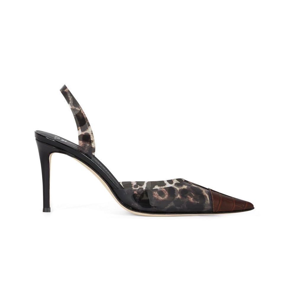 Scarpe on sale tacco animalier