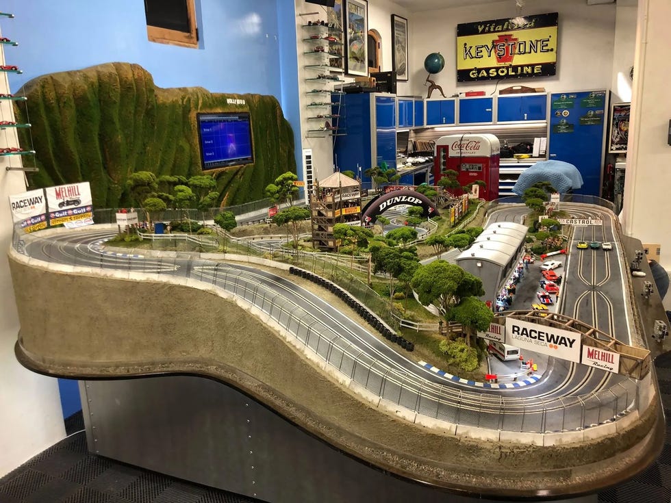 Making Your Childhood Dreams Come True, One $50,000 Slot Car Track at a ...