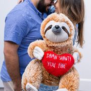 Stuffed toy, Teddy bear, Plush, Toy, Love, Interaction, Textile, Smile, Hug, 