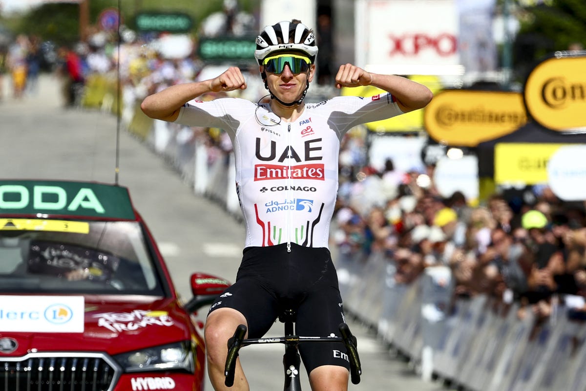 Tadej Pogačar Dominates Stage 4 of Tour de France and Reclaims the ...