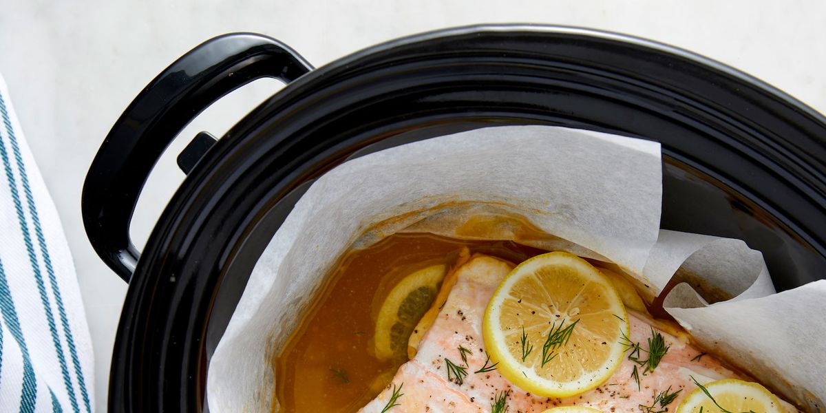 how long to cook salmon in a slow cooker