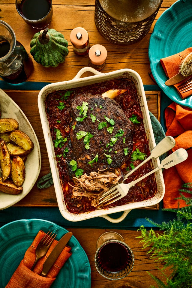 Slow-Cooked Spiced Lamb Shoulder