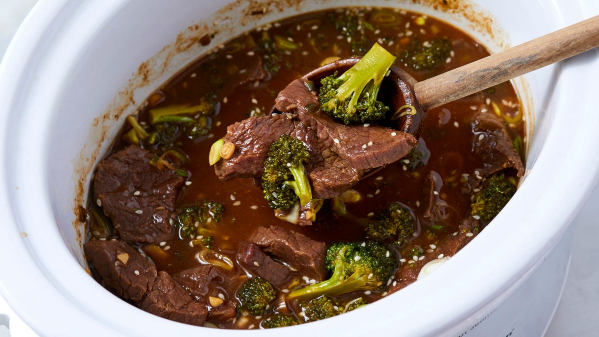 Our Slow-Cooker Beef & Broccoli Takes Takeout Out Of The Picture