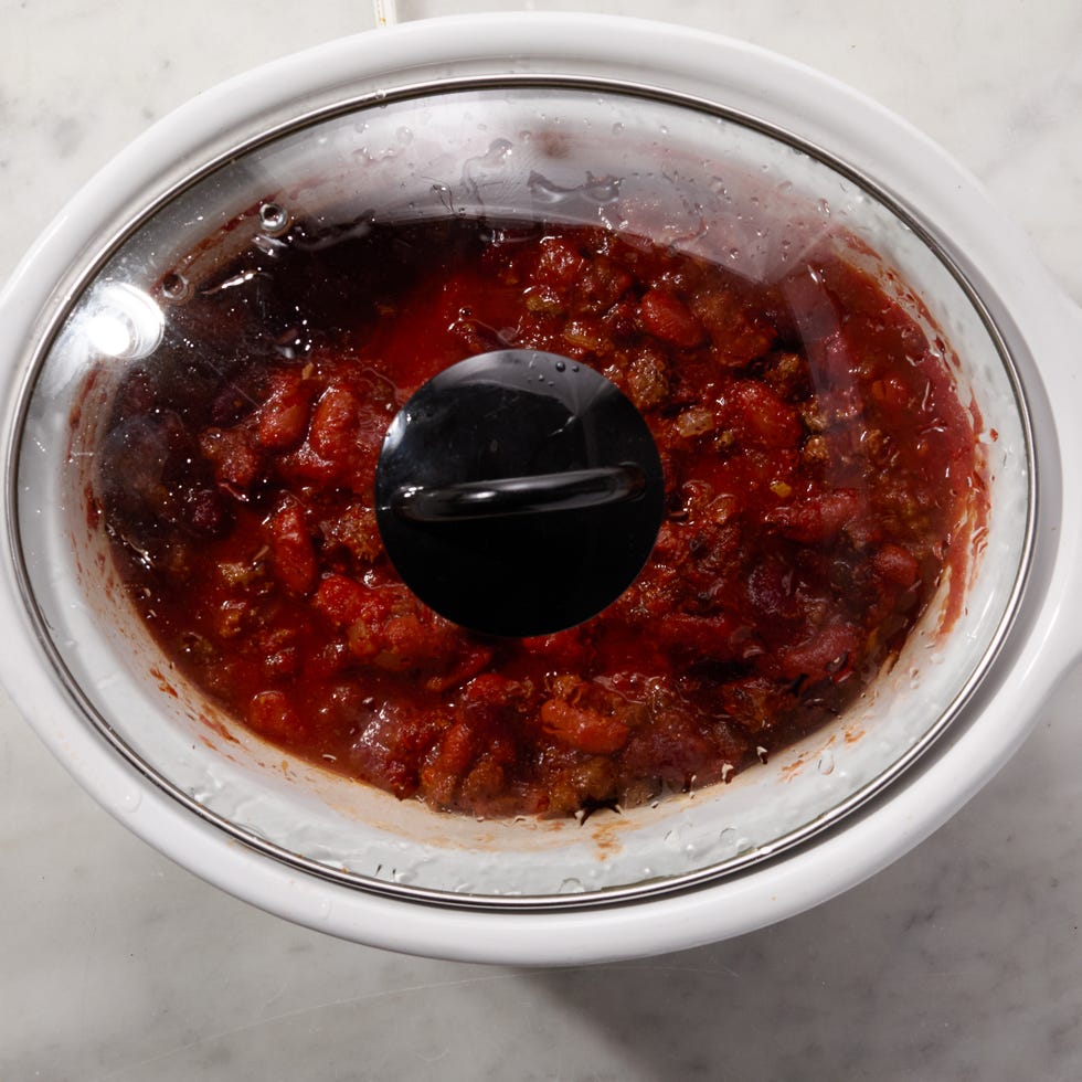 slow cooker beef chili