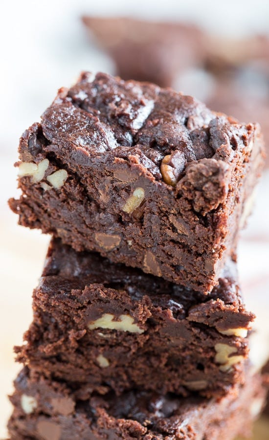 Food, Chocolate brownie, Dish, Dessert, Cuisine, Chocolate, Baked goods, Snack cake, Baking, Gluten, 