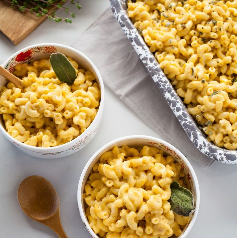 slow cooker butternut squash mac and cheese