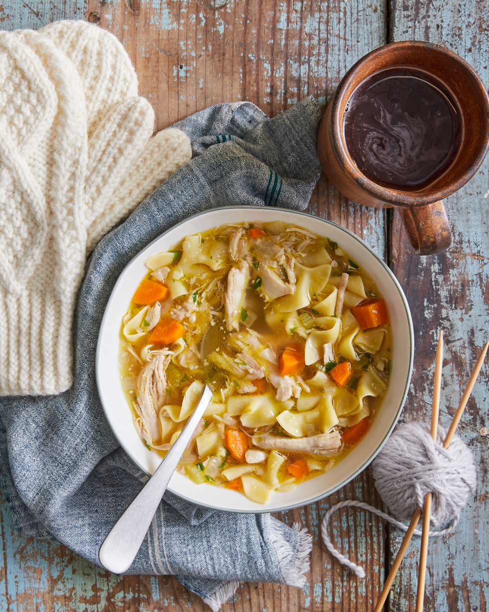 Crock Pot Chicken Noodle Soup - Dinner at the Zoo